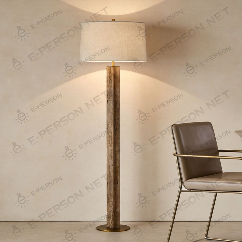 Travertine Floor Lamp (2)