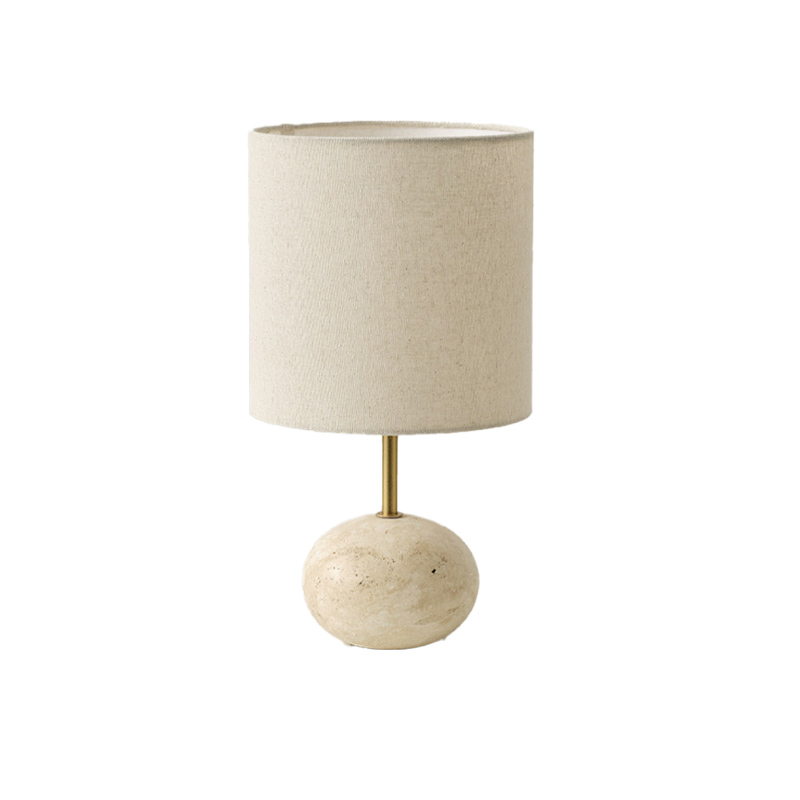 EPTL1018Modern Travertine Table Lamp