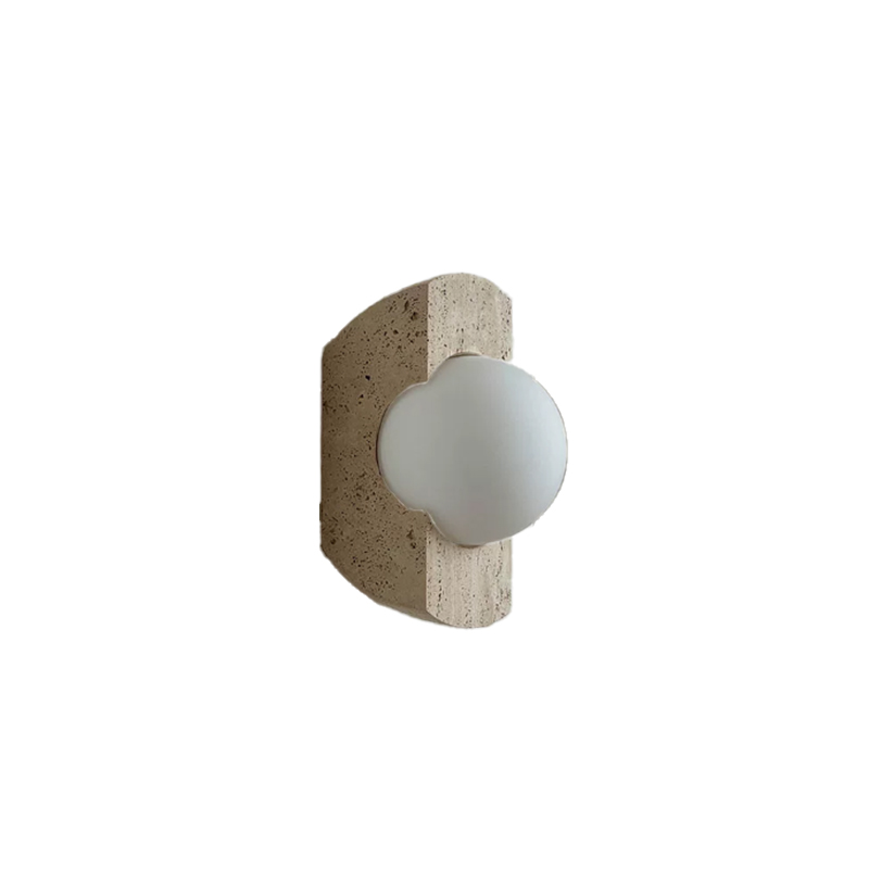 EPWL1025Modern Travertine Wall Sconce