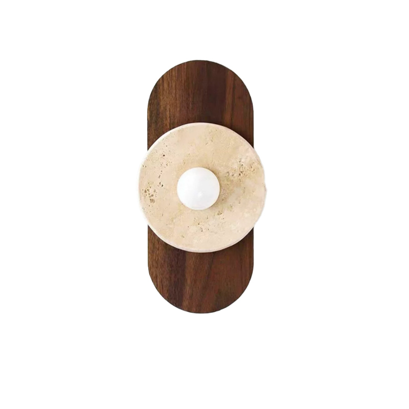 EPWL1042Natural Travertine Wall Sconce