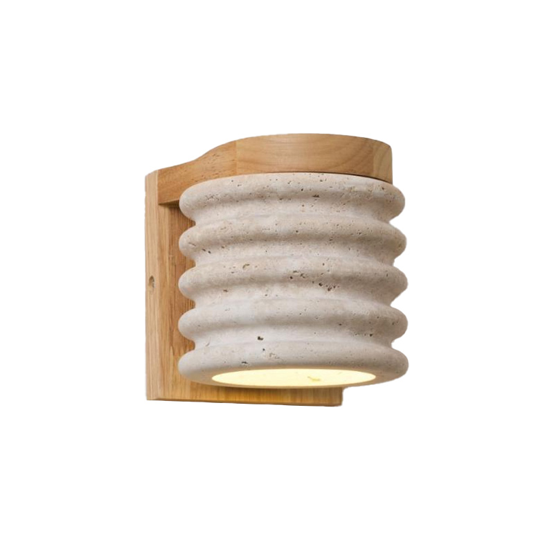 EPWL1036Natural Travertine Wall Light