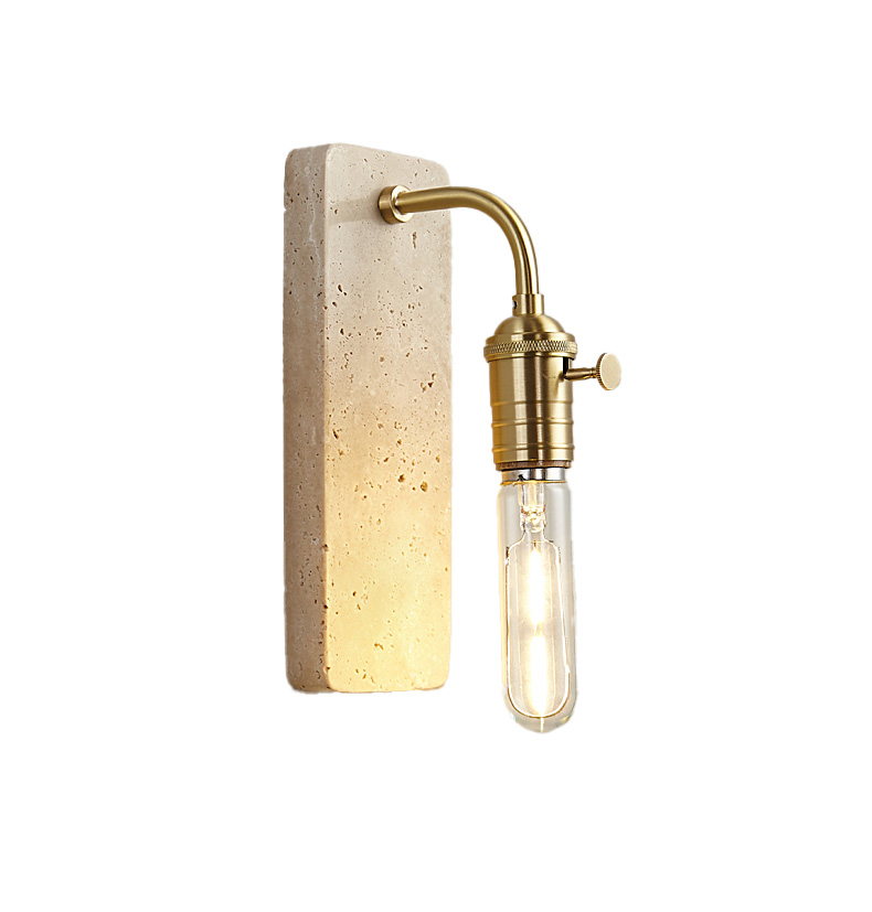 EPWL1000Modern Travertine Wall Sconce