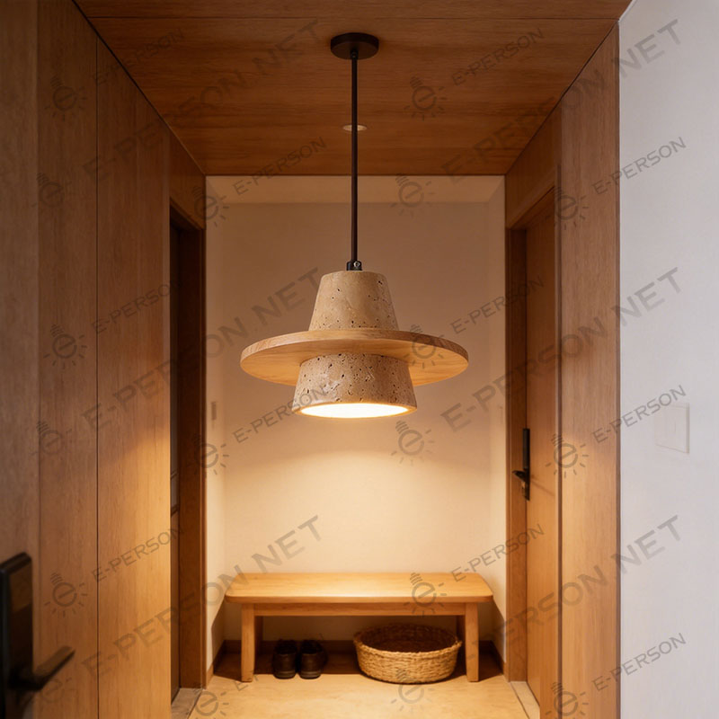 Wood Pendant Light (2)
