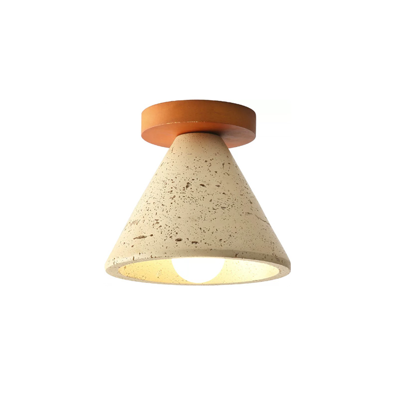 EPCL1066Natural Stone Flush Mount Ceiling Light