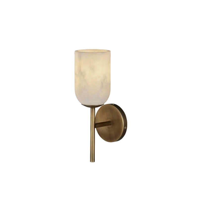 EPWL1094Luxury Natural Alabaster Wall Lamp